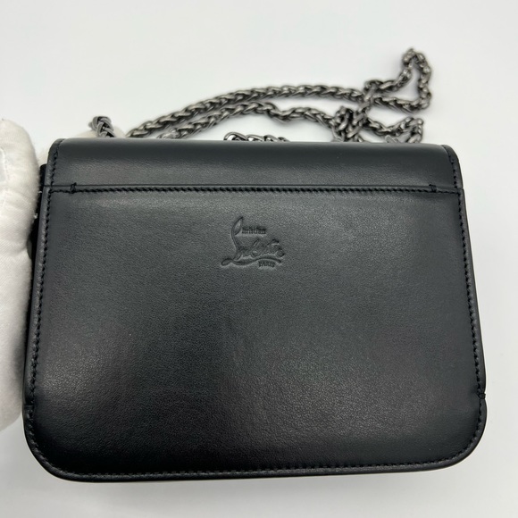 ❌SOLD❌Authentic Christian Louboutin sweet Charity baby calf Paris chain bag - Picture 7 of 17